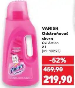 Kaufland VANISH Odstraňovač skvrn nabídka