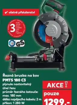 Kaufland Řezná bruska na kov PMTS 180 C3 nabídka