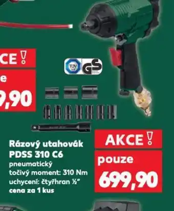 Kaufland Rázový utahovák PDSS 310 C6 nabídka