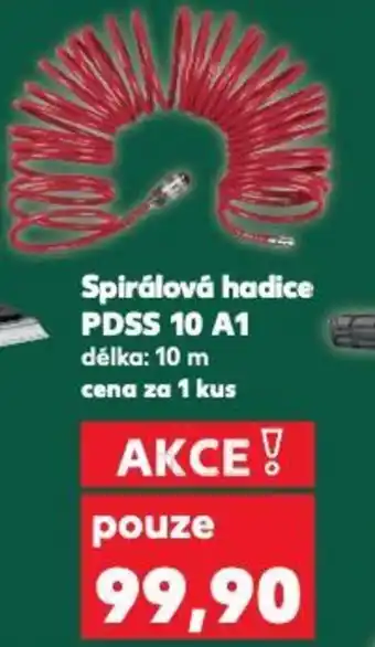 Kaufland Spirálová hadice PDSS 10 A1 nabídka