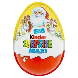 Ratio Kinder Surprise Maxi sladké vajíčko s mléčnou čokoládou - s překvapením 100g nabídka