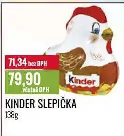 Ratio KINDER SLEPIČKA 138g nabídka