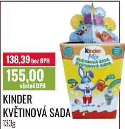 Ratio KINDER KVĚTINOVÁ SADA 133g nabídka