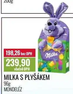 Ratio MILKA S PLYŠÁKEM 96g nabídka