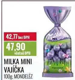 Ratio MILKA MINI VAJÍČKA 100g nabídka