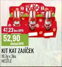 Ratio KIT KAT ZAJÍČEK 18,7gx 3ks nabídka