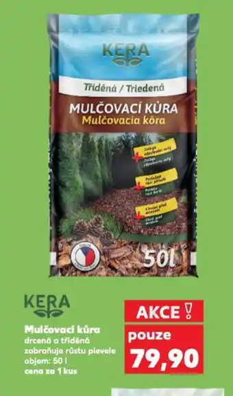 Kaufland Mulčovací kůra drcená a tříděná nabídka