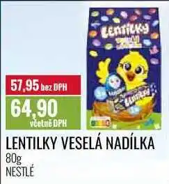 Ratio LENTILKY VESELÁ NADÍLKA 80g nabídka