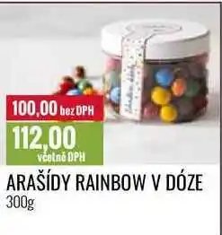 Ratio ARAŠÍDY RAINBOW V DÓZE 300g nabídka