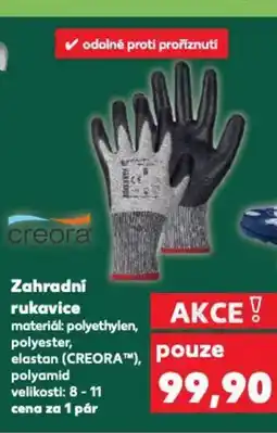 Kaufland Zahradní rukavice nabídka