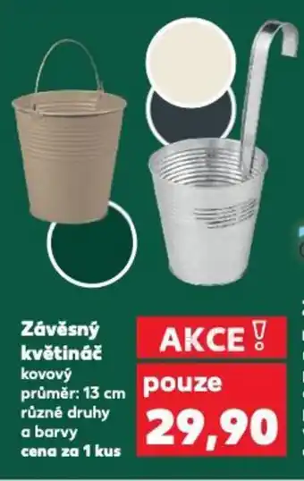 Kaufland Závěsný květináč nabídka