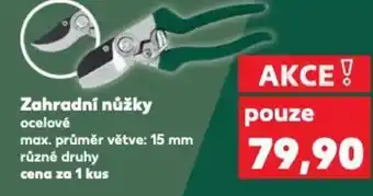 Kaufland Zahradní nůžky ocelové nabídka