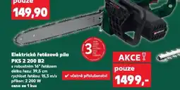 Kaufland Elektrická řetězová pila PKS 2 200 B2 nabídka