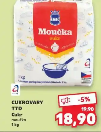 Kaufland CUKROVARY TTD Cukr nabídka