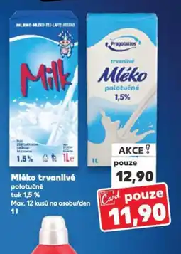 Kaufland Mléko trvanlivé nabídka