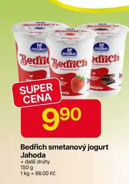 Hruška Bedřich smetanový jogurt Jahoda 150 g nabídka