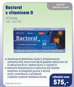 PharmaPoint Bactoral, s vitamínem D nabídka