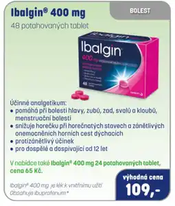 PharmaPoint IbalginⓇ 400 mg nabídka