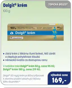 PharmaPoint DolgitⓇ krém nabídka