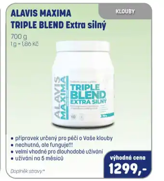 PharmaPoint ALAVIS MAXIMA TRIPLE BLEND Extra silný nabídka