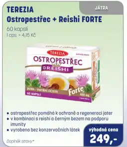 PharmaPoint TEREZIA Ostropestřec + Reishi FORTE nabídka