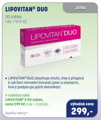 PharmaPoint LIPOVITANⓇ DUO nabídka