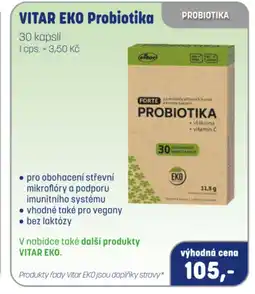 PharmaPoint VITAR EKO Probiotika 30 kapslí nabídka