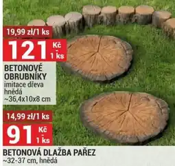 Merkury Market Betonová dlažba pařez nabídka