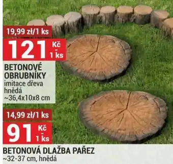 Merkury Market Betonová dlažba pařez nabídka