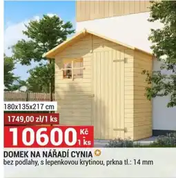 Merkury Market Domek na nářadí cynia nabídka