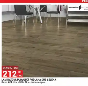 Merkury Market Laminátová plovoucí podlaha dub selena nabídka