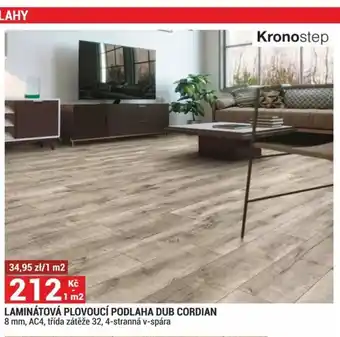 Merkury Market Laminátová plovoucí podlaha dub cordian nabídka