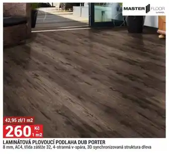 Merkury Market Laminátová plovoucí podlaha dub porter nabídka