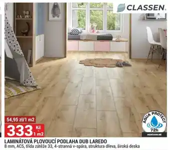 Merkury Market Laminátová plovoucí podlaha dub laredo nabídka