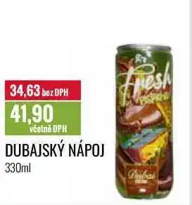 Ratio DUBAJSKÝ NÁPOJ 330ml nabídka