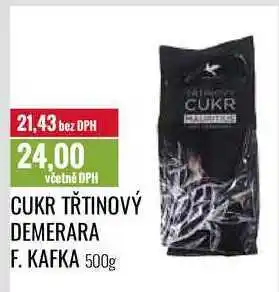 Ratio CUKR TŘTINOVÝ DEMERARA F. KAFKA 500g nabídka