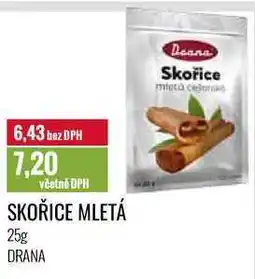 Ratio SKOŘICE MLETÁ 25g nabídka