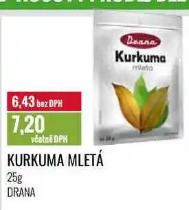 Ratio KURKUMA MLETÁ 25g nabídka