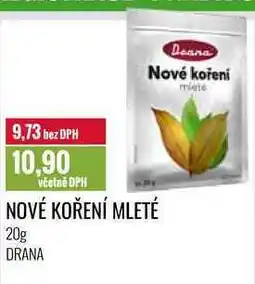 Ratio NOVÉ KOŘENÍ MLETÉ 20g nabídka