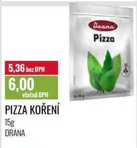 Ratio PIZZA KOŘENÍ 15g nabídka