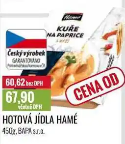 Ratio HOTOVÁ JÍDLA HAMÉ 450g nabídka