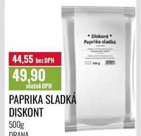 Ratio PAPRIKA SLADKA DISKONT 500g nabídka