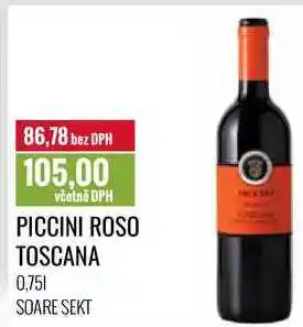 Ratio PICCINI ROSO TOSCANA 0,75l nabídka