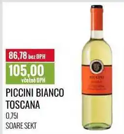 Ratio PICCINI BIANCO TOSCANA 0,75l nabídka