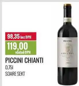 Ratio PICCINI CHIANTI 0,75l nabídka