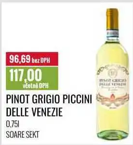 Ratio PINOT GRIGIO PICCINI DELLE VENEZIE 0,75l nabídka