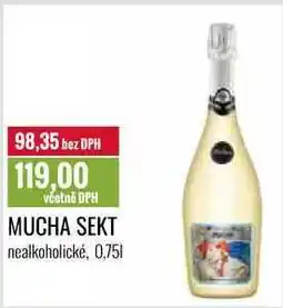 Ratio MUCHA SEKT nealkoholické, 0,75l nabídka