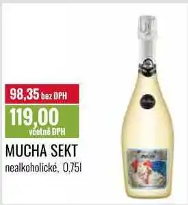 Ratio MUCHA SEKT nealkoholické, 0,75l nabídka