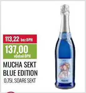 Ratio MUCHA SEKT BLUE EDITION 0,75l nabídka