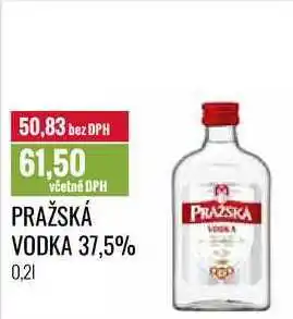 Ratio PRAŽSKÁ VODKA 37,5% 0,2l nabídka